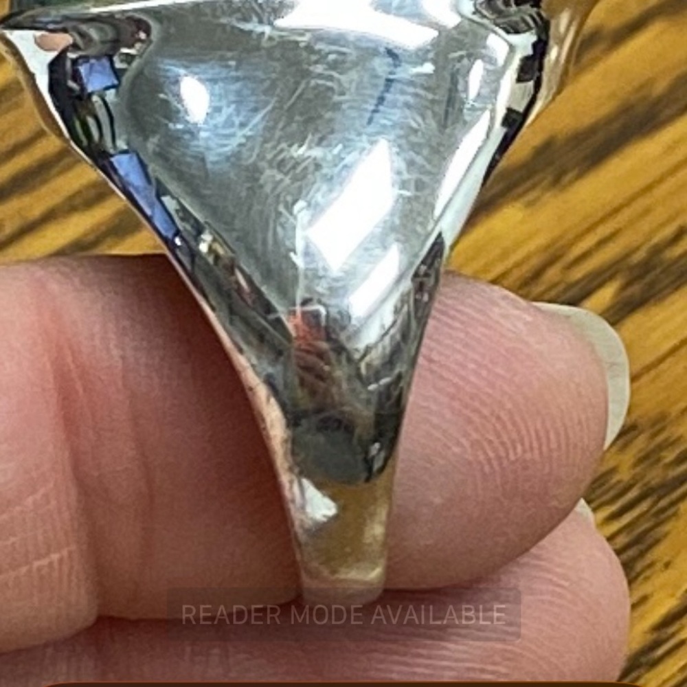 Big Ruby Zoisite Ring - image 4